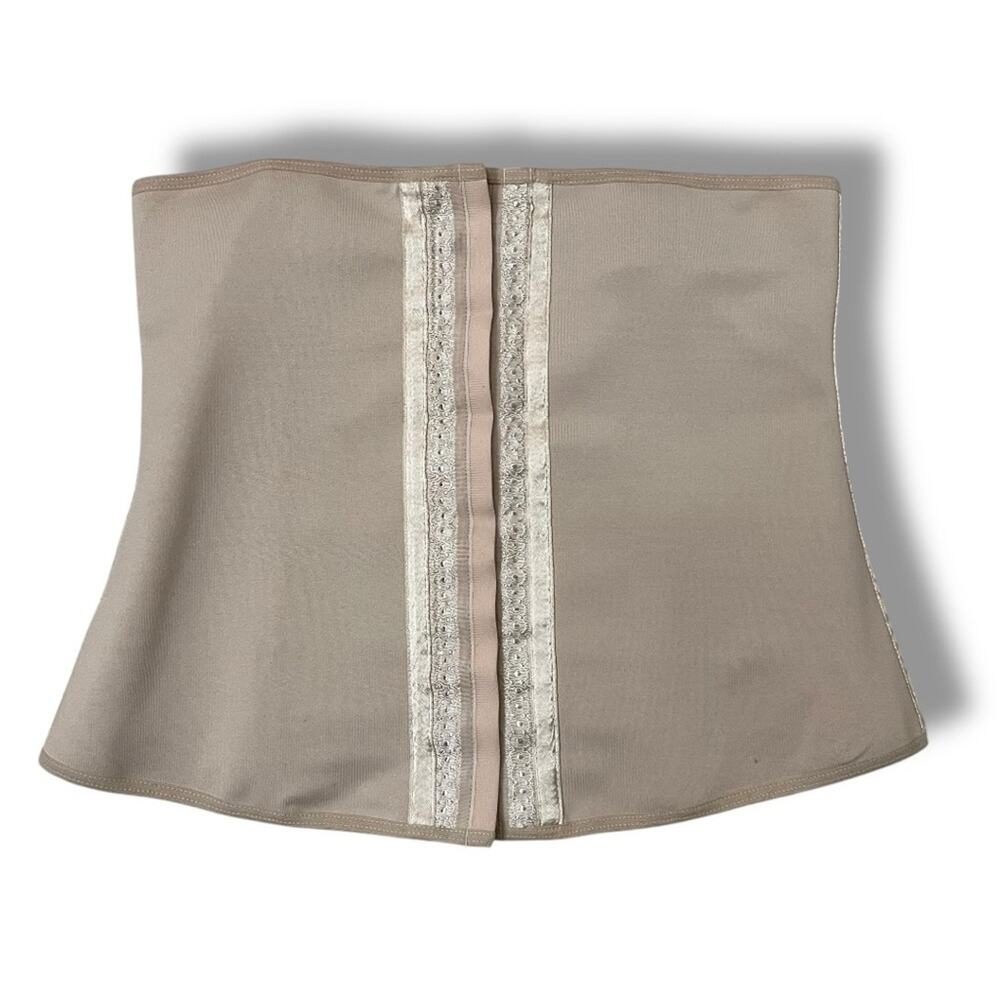 Vintage circa 60s 70s Mandy Beige Corset Size 36